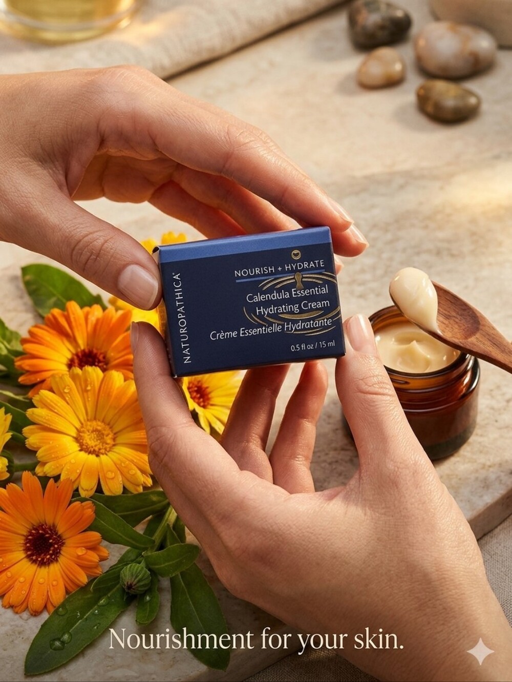 Calendula Essential Hydrating Cream — Navy
